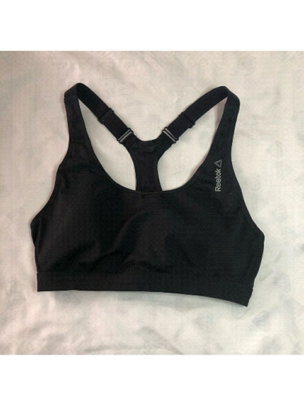 Reebok Size Small Black Sports Bra